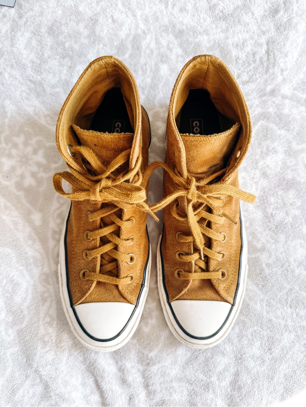 Converse Chuck 70 High Top Suede Hidden Trail Sneakers Size 9.5